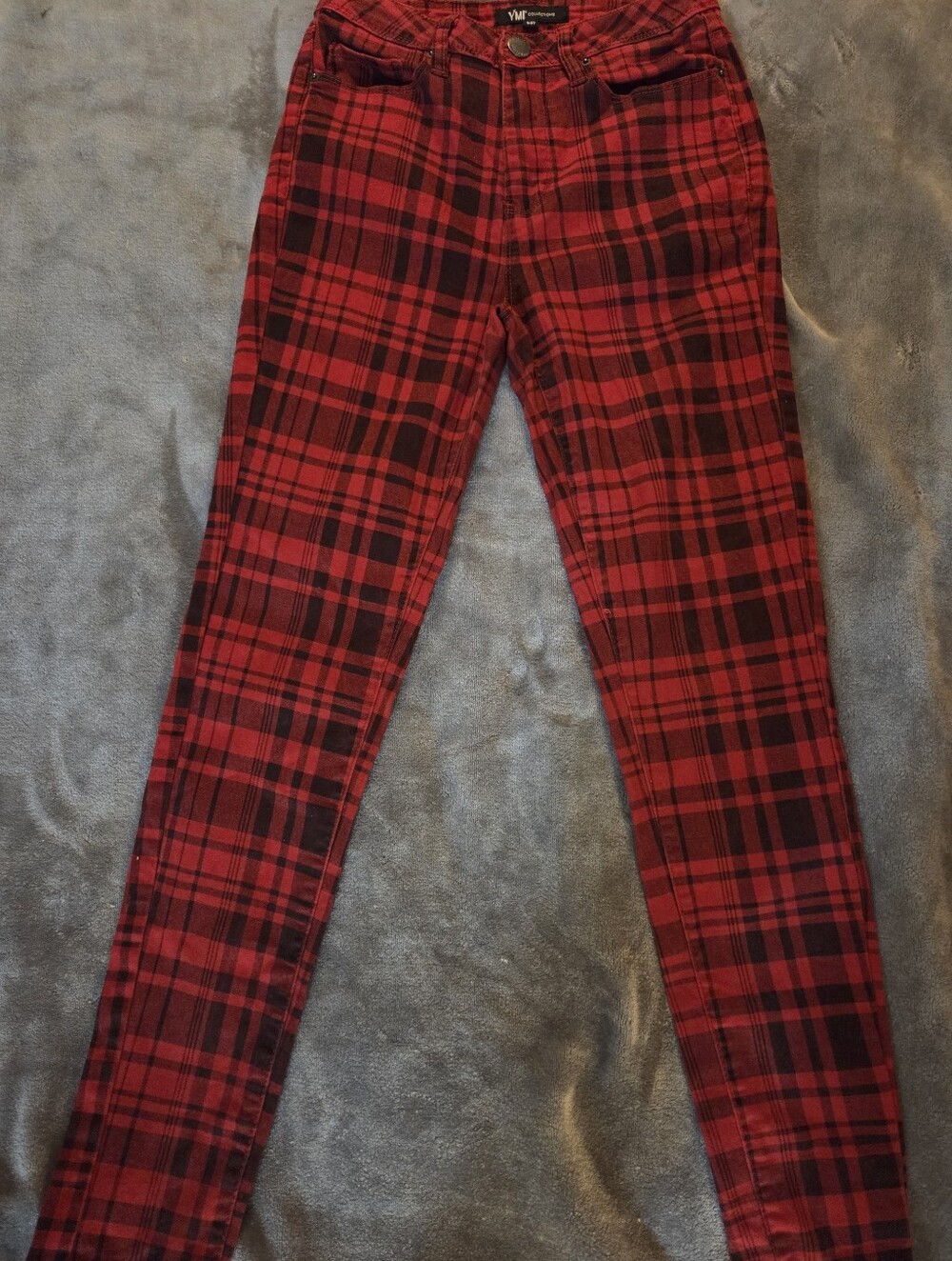 YMI PLAID Skinny Jeans